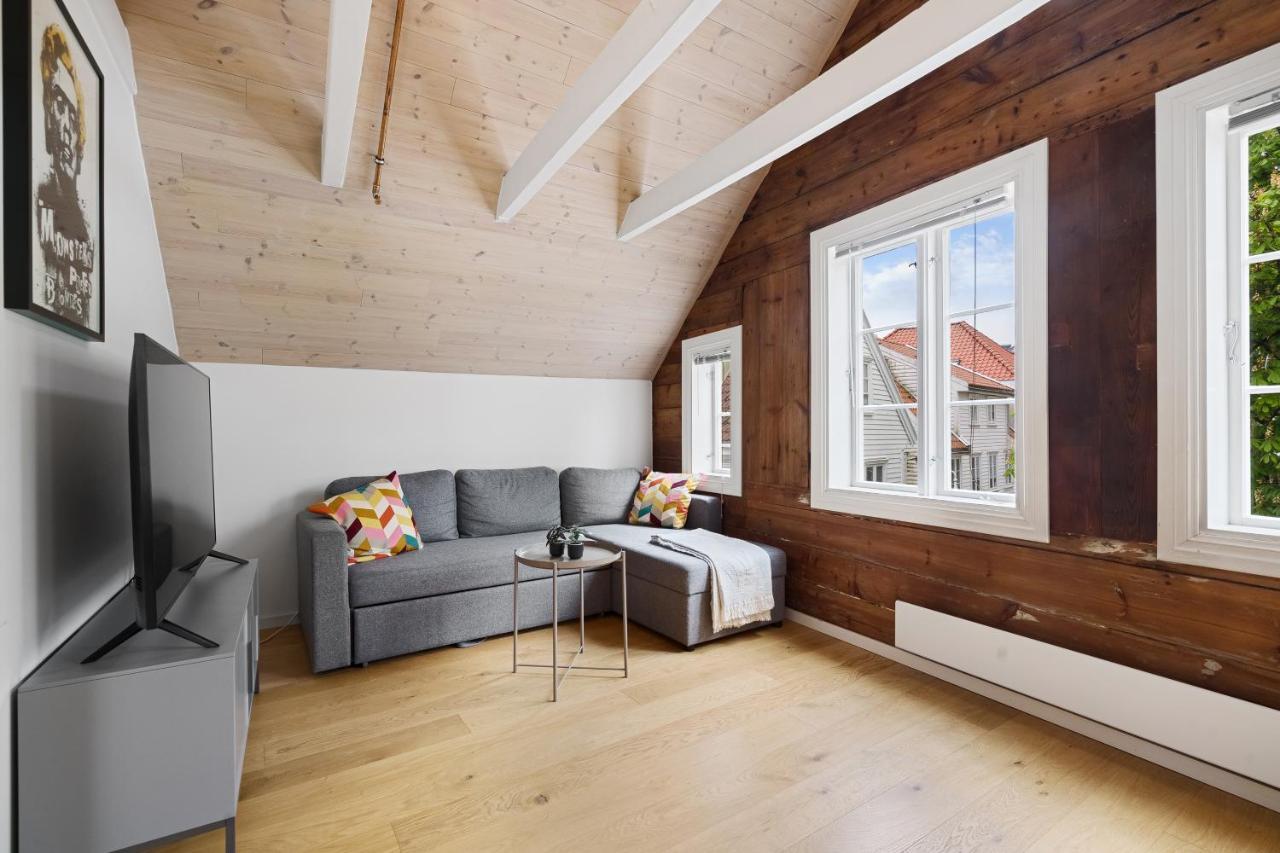 Charming Rooftop Apartment In Heart Of Stavanger Exterior photo