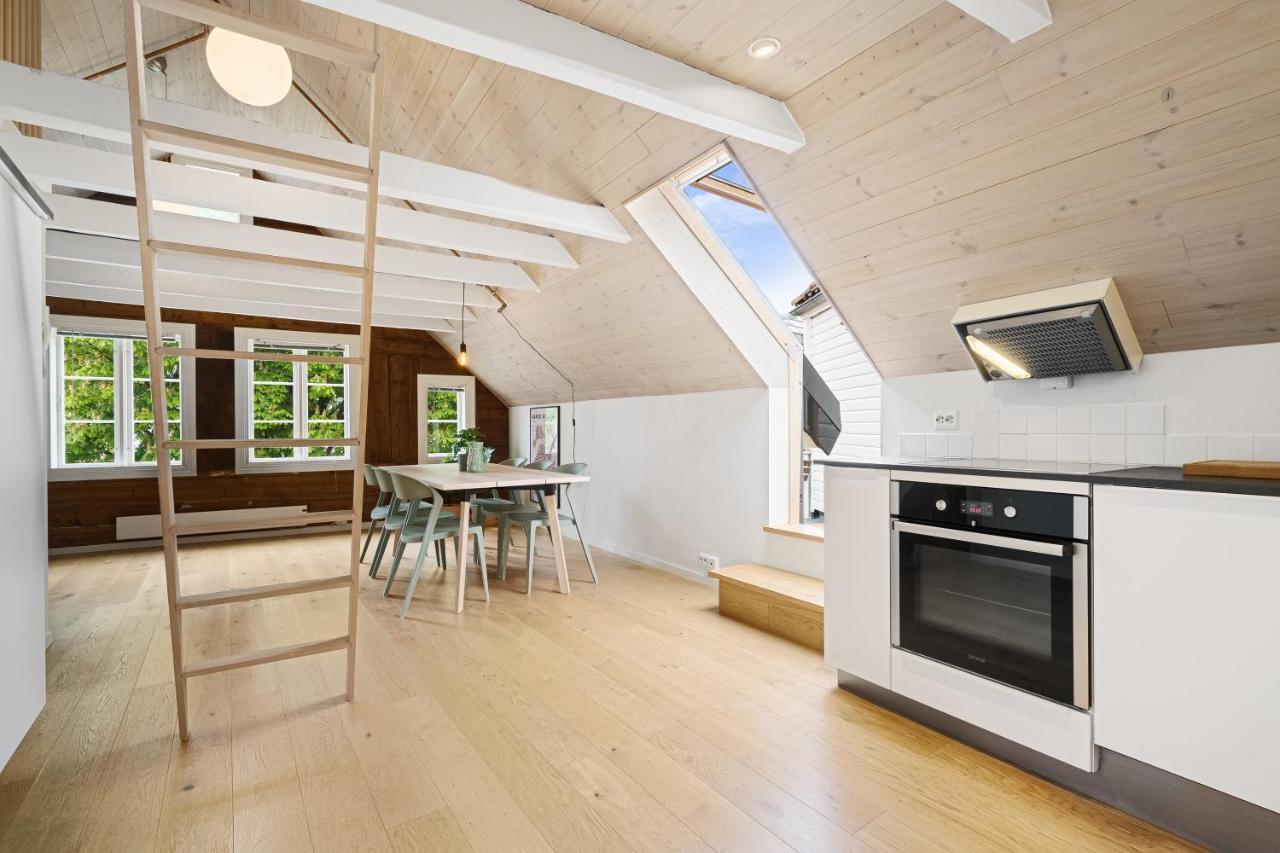 Charming Rooftop Apartment In Heart Of Stavanger Exterior photo