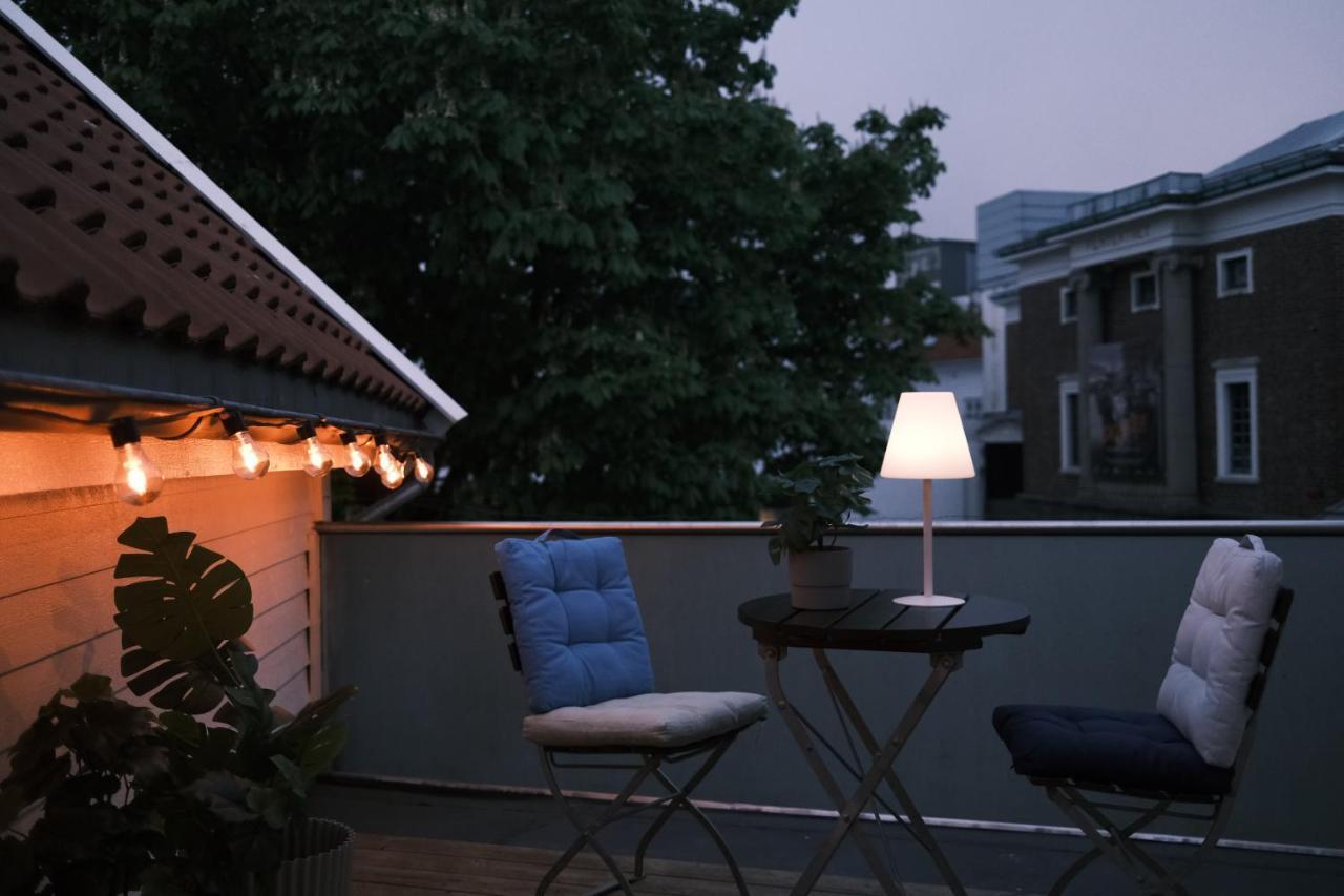 Charming Rooftop Apartment In Heart Of Stavanger Exterior photo